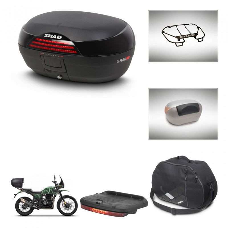 SHAD Baul SH46 + soporte montaje accesorios 45 L KIT-444374