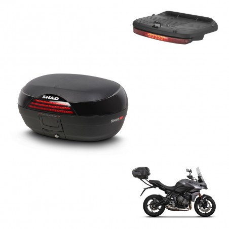 SHAD Trunk SH46 + mounting bracket brake light 45 L KIT-444392