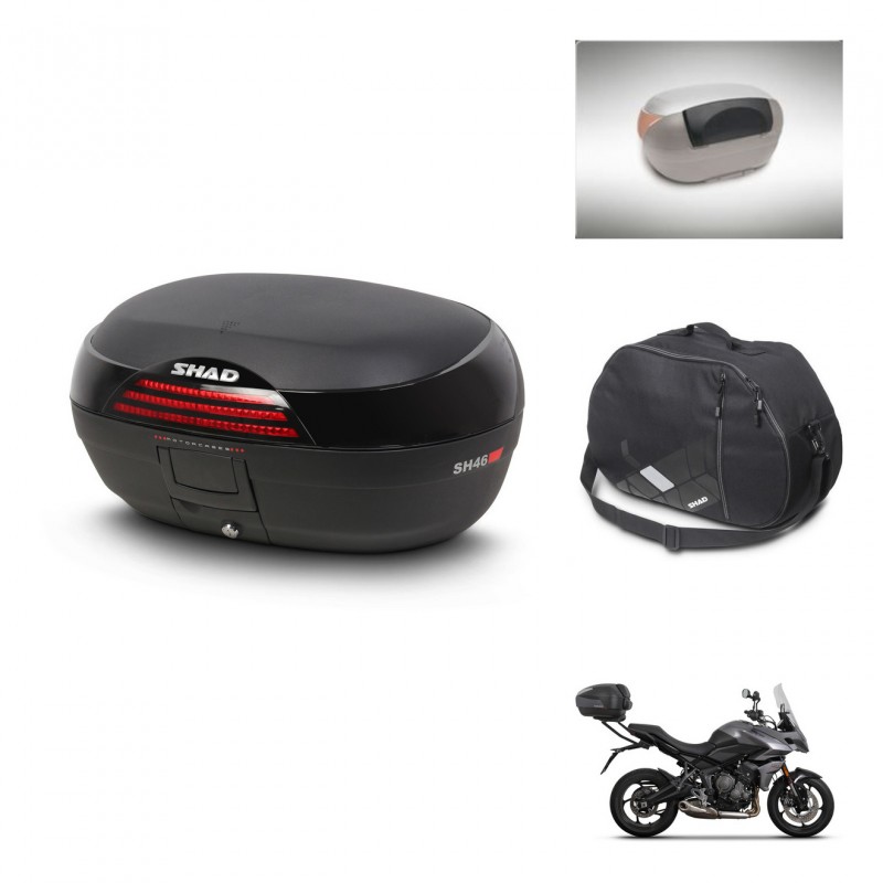 SHAD Baul SH46 + soporte montaje accesorios 45 L KIT-444397