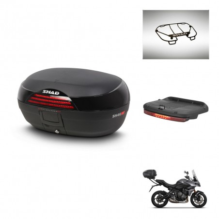 SHAD Baul SH46 + soporte montaje accesorios 45 L KIT-444400