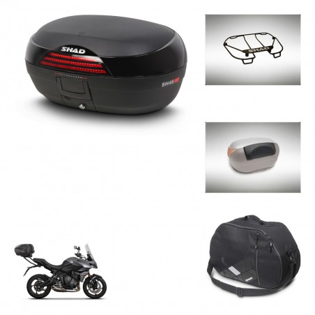 SHAD Baul SH46 + soporte montaje accesorios 45 L KIT-444405