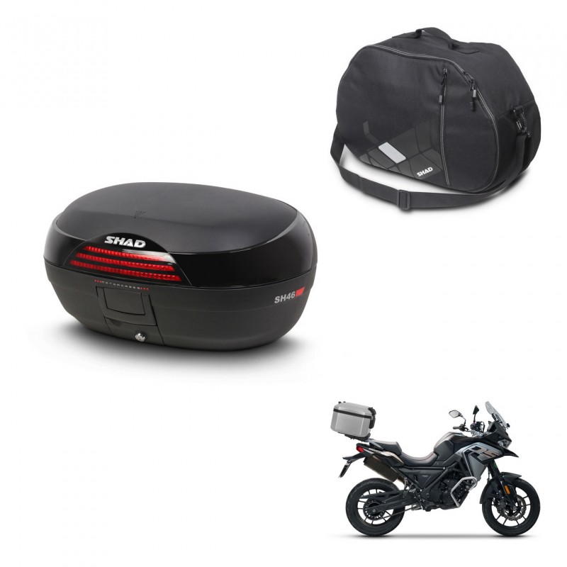 SHAD Baul SH46 + soporte montaje bolsa interna 45 L KIT-444409