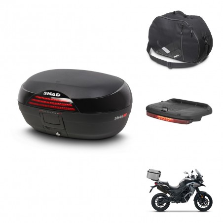 SHAD Baul SH46 + soporte montaje accesorios 45 L KIT-444410