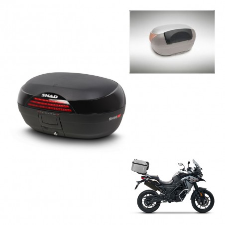 SHAD Baul SH46 + soporte montaje respaldo 45 L KIT-444411