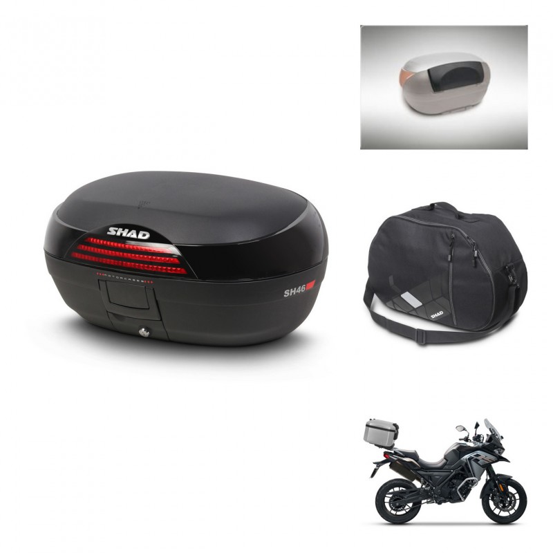 SHAD Baul SH46 + soporte montaje accesorios 45 L KIT-444413