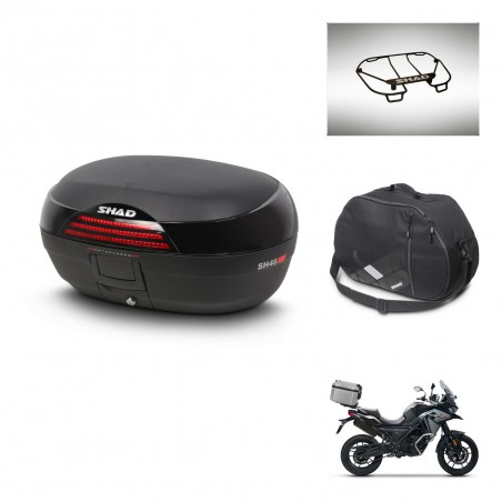 SHAD Baul SH46 + soporte montaje accesorios 45 L KIT-444417
