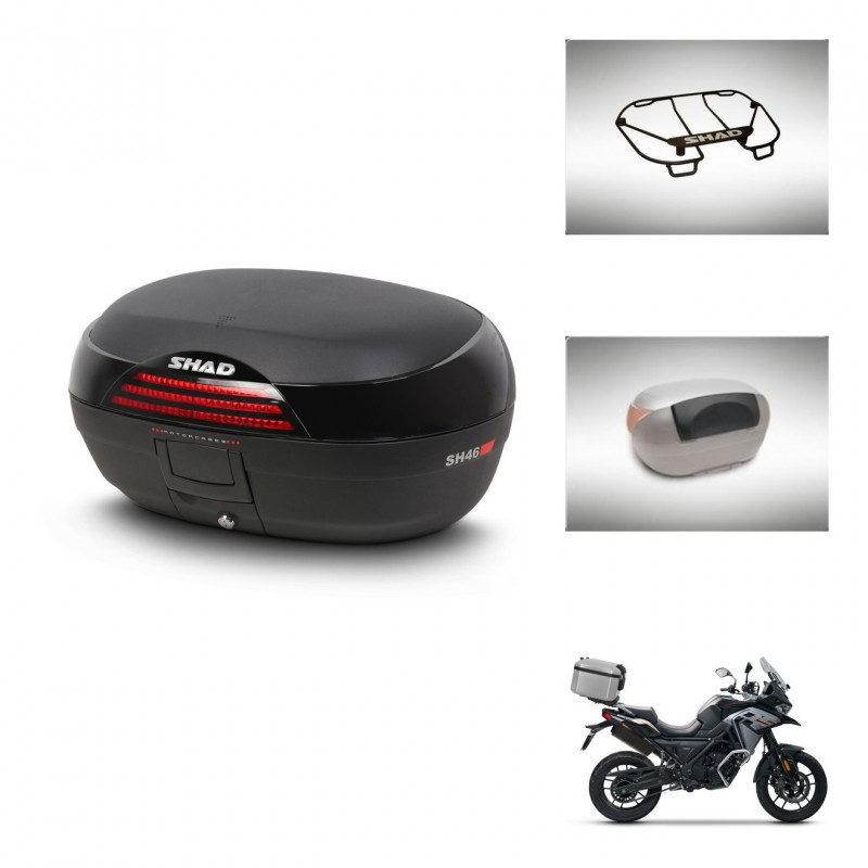 SHAD Baul SH46 + soporte montaje accesorios 45 L KIT-444419