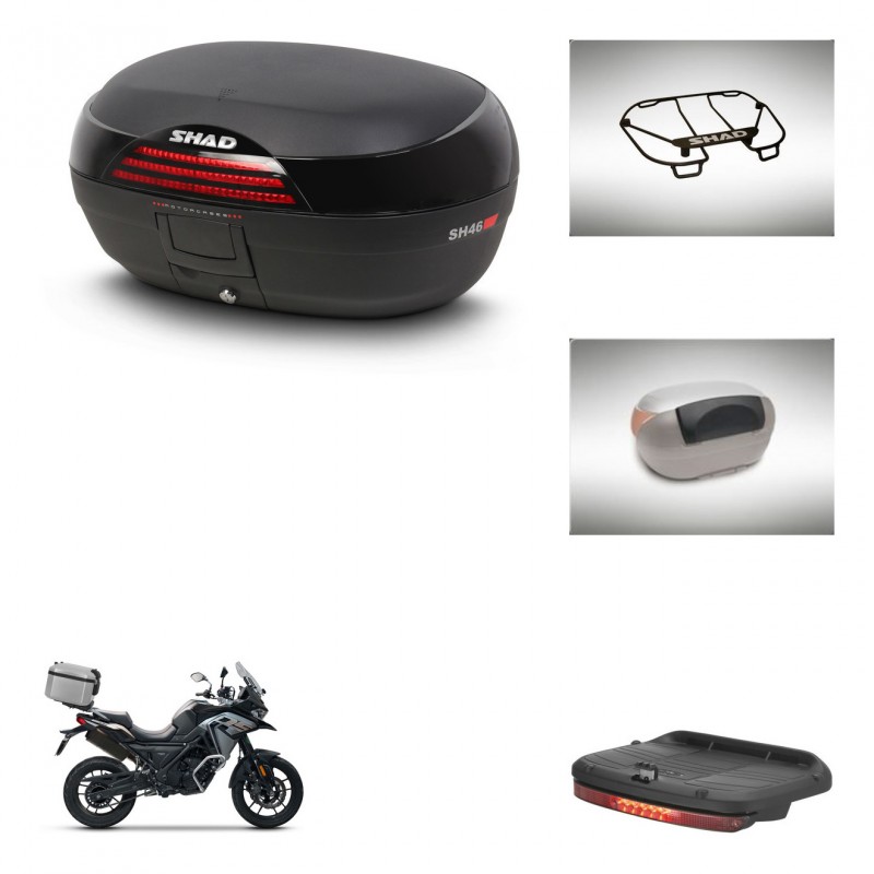 SHAD Baul SH46 + soporte montaje accesorios 45 L KIT-444420
