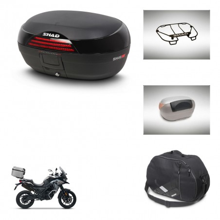 SHAD Baul SH46 + soporte montaje accesorios 45 L KIT-444421