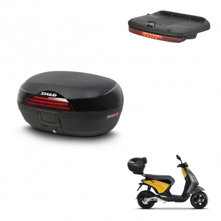 SHAD Baul SH46 + soporte montaje luz de freno 45 L KIT-444424