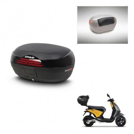 SHAD Baul SH46 + soporte montaje respaldo 45 L KIT-444427