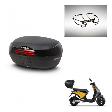 SHAD Baul SH46 + soporte montaje parrilla superior 45 L KIT-444431
