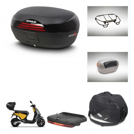 SHAD Baul SH46 + soporte montaje accesorios 45 L KIT-444438