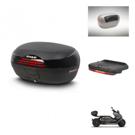 SHAD Baul SH46 + soporte montaje accesorios 45 L KIT-444444