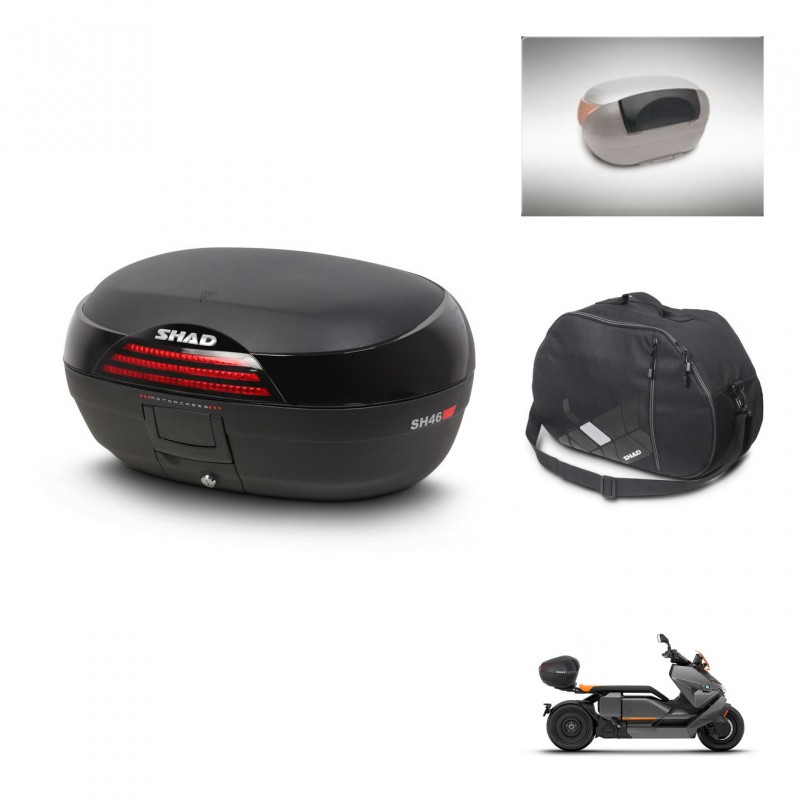 SHAD Baul SH46 + soporte montaje accesorios 45 L KIT-444445