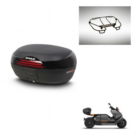 SHAD Baul SH46 + soporte montaje parrilla superior 45 L KIT-444447