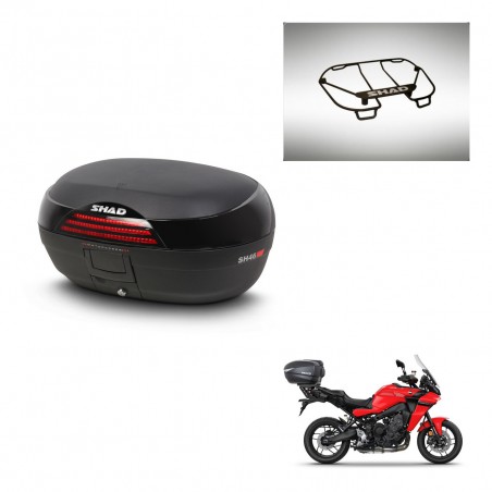 SHAD Baul SH46 + soporte montaje parrilla superior 45 L KIT-444463