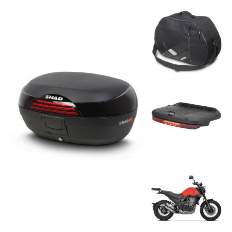 SHAD Baul SH46 + soporte montaje accesorios 45 L KIT-444474