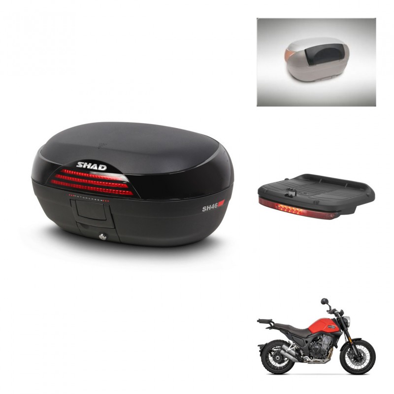SHAD Baul SH46 + soporte montaje accesorios 45 L KIT-444476
