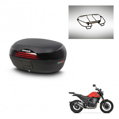 SHAD SH46 trunk + mounting bracket upper grill 45 L KIT-444479