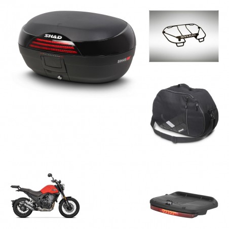 SHAD Baul SH46 + soporte montaje accesorios 45 L KIT-444482