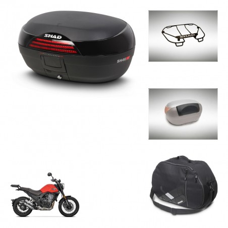 SHAD Baul SH46 + soporte montaje accesorios 45 L KIT-444485