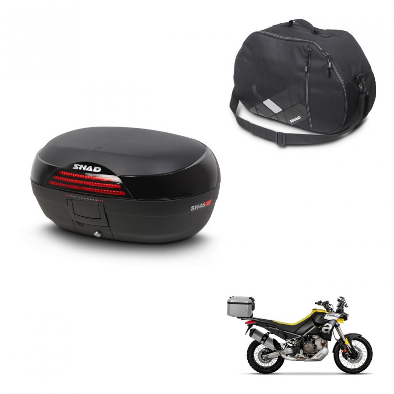 SHAD SH46 trunk + mounting bracket internal bag 45 L KIT-444489