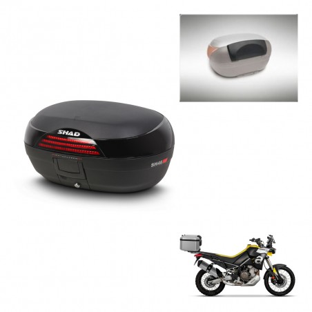 SHAD Trunk SH46 + mounting bracket backrest 45 L KIT-444491