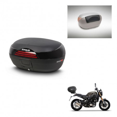 SHAD Trunk SH46 + mounting bracket backrest 45 L KIT-444507