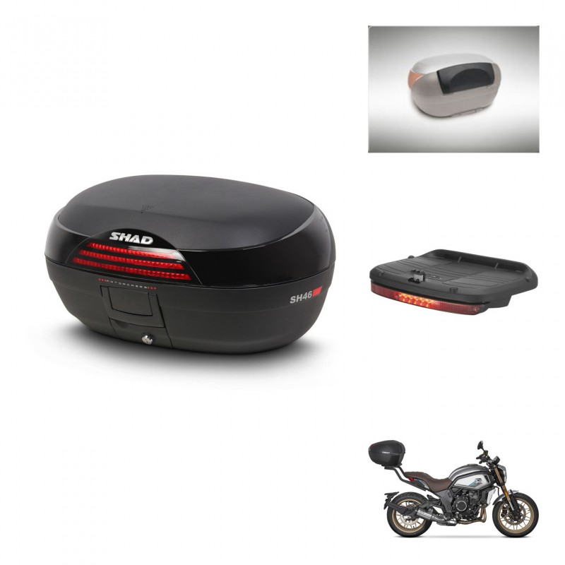 SHAD Baul SH46 + soporte montaje accesorios 45 L KIT-444524