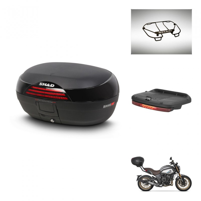 SHAD Baul SH46 + soporte montaje accesorios 45 L KIT-444528