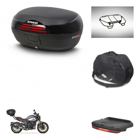 SHAD Baul SH46 + soporte montaje accesorios 45 L KIT-444530
