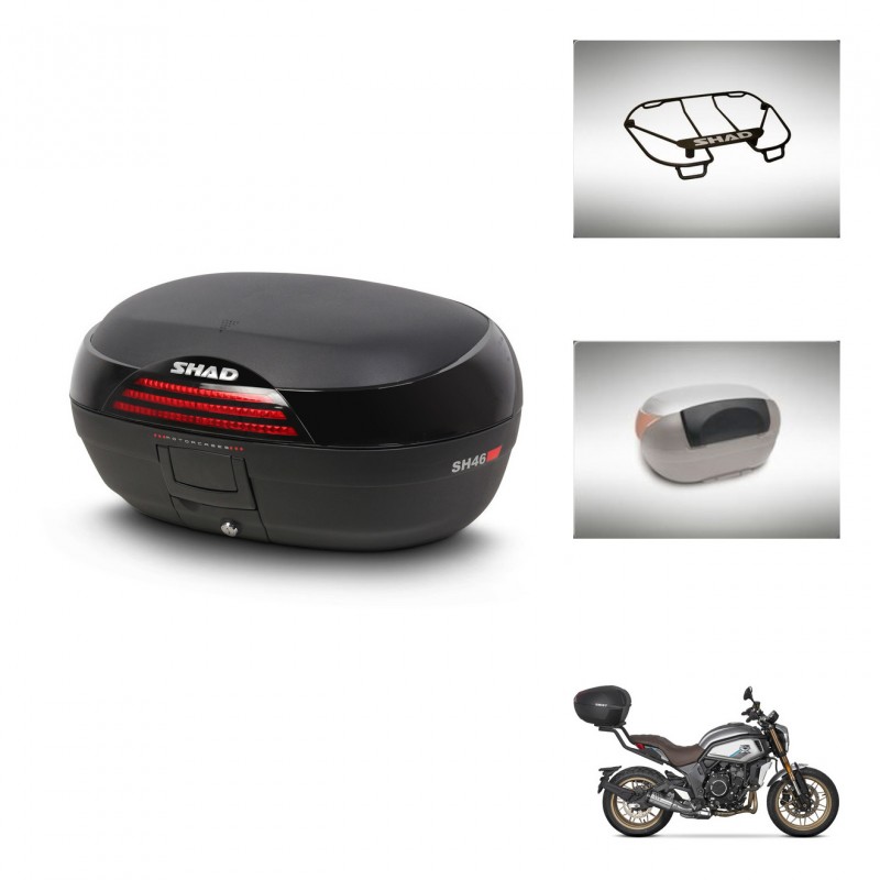 SHAD Baul SH46 + soporte montaje accesorios 45 L KIT-444531
