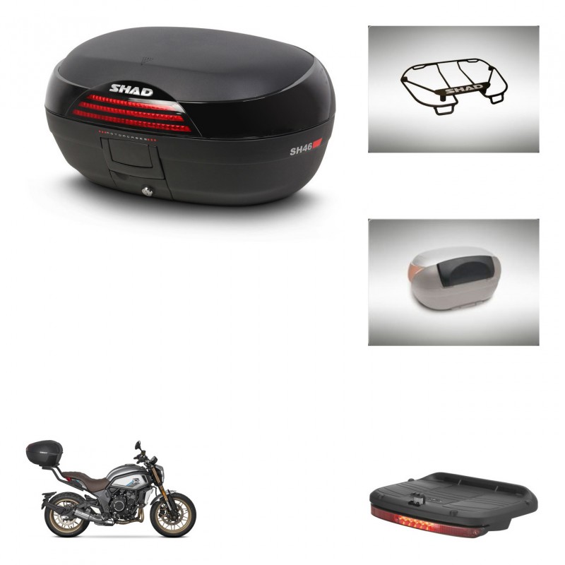 SHAD Baul SH46 + soporte montaje accesorios 45 L KIT-444532