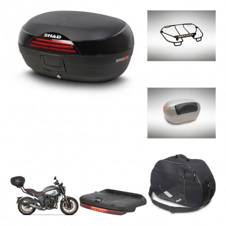 SHAD SH46 trunk + mounting bracket accessories 45 L KIT-444534