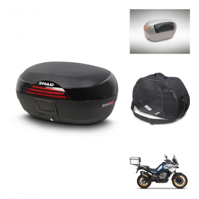 SHAD Baul SH46 + soporte montaje accesorios 45 L KIT-444541