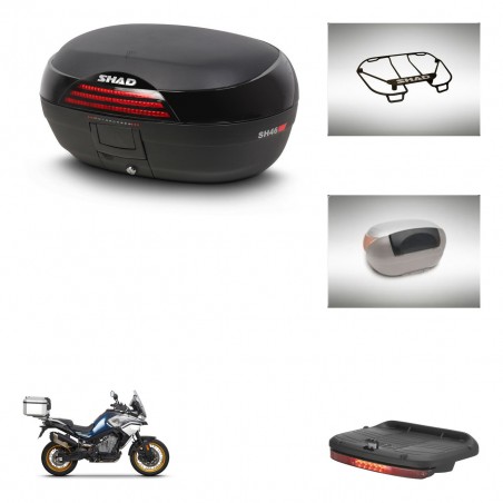 SHAD Baul SH46 + soporte montaje accesorios 45 L KIT-444548