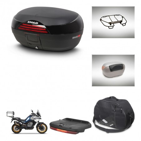 SHAD Baul SH46 + soporte montaje accesorios 45 L KIT-444550