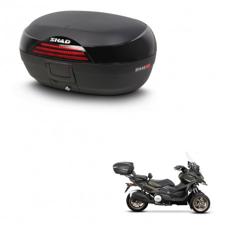SHAD Baul SH46 + soporte montaje 45 L KIT-444567