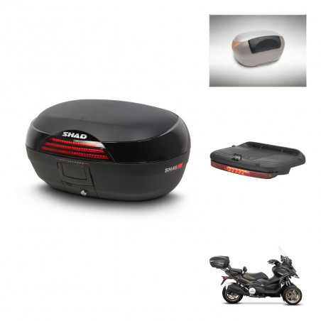 SHAD Baul SH46 + soporte montaje accesorios 45 L KIT-444572