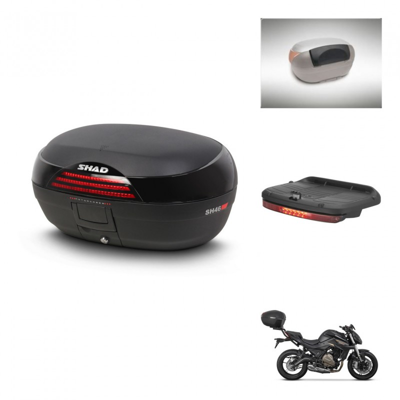 SHAD Baul SH46 + soporte montaje accesorios 45 L KIT-444588