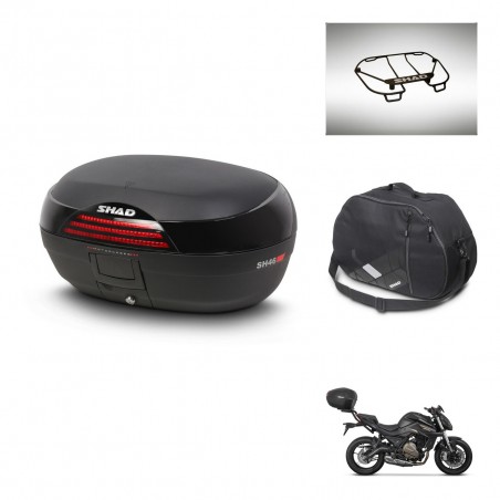 SHAD Baul SH46 + soporte montaje accesorios 45 L KIT-444593