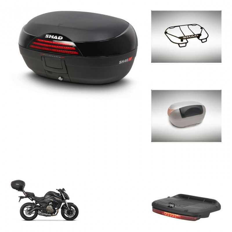 SHAD Baul SH46 + soporte montaje accesorios 45 L KIT-444596