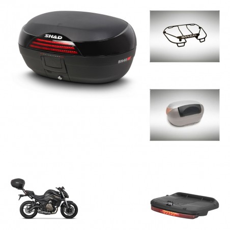 SHAD Baul SH46 + soporte montaje accesorios 45 L KIT-444596