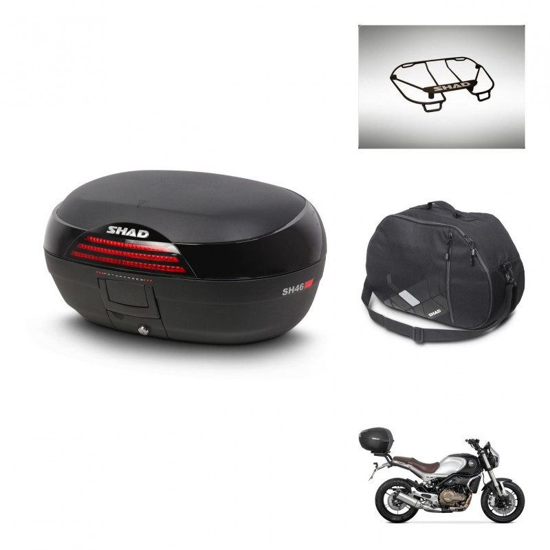 SHAD Baul SH46 + soporte montaje accesorios 45 L KIT-444609