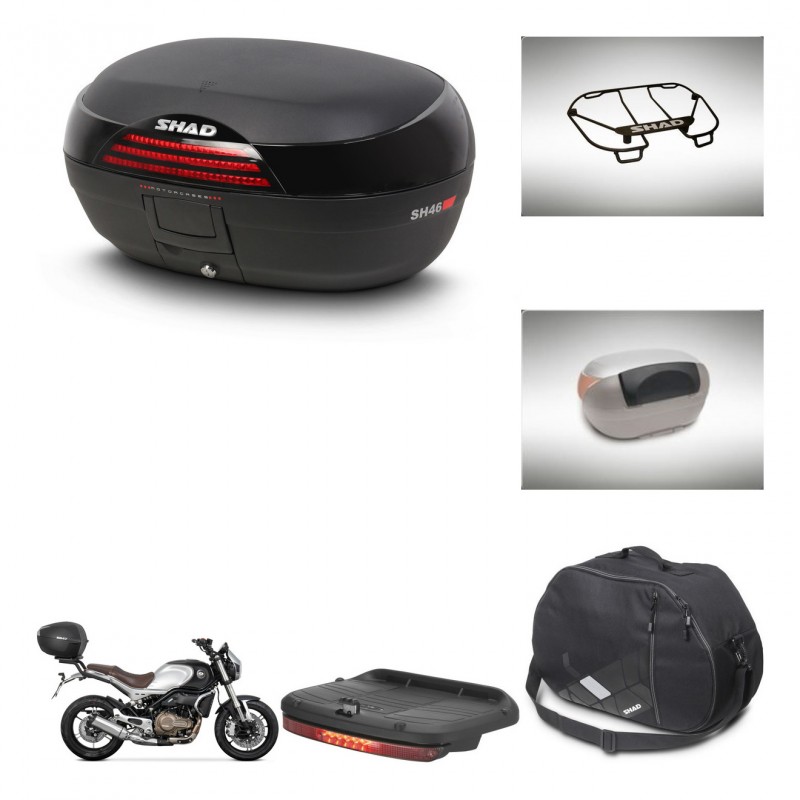 SHAD Baul SH46 + soporte montaje accesorios 45 L KIT-444614