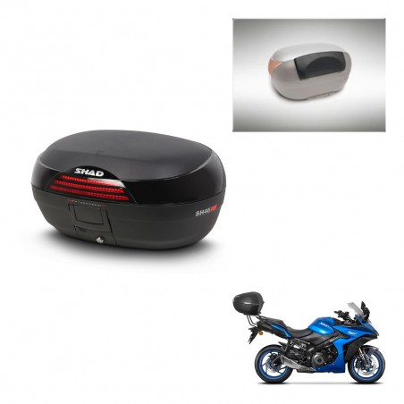 SHAD Trunk SH46 + mounting bracket backrest 45 L KIT-444619