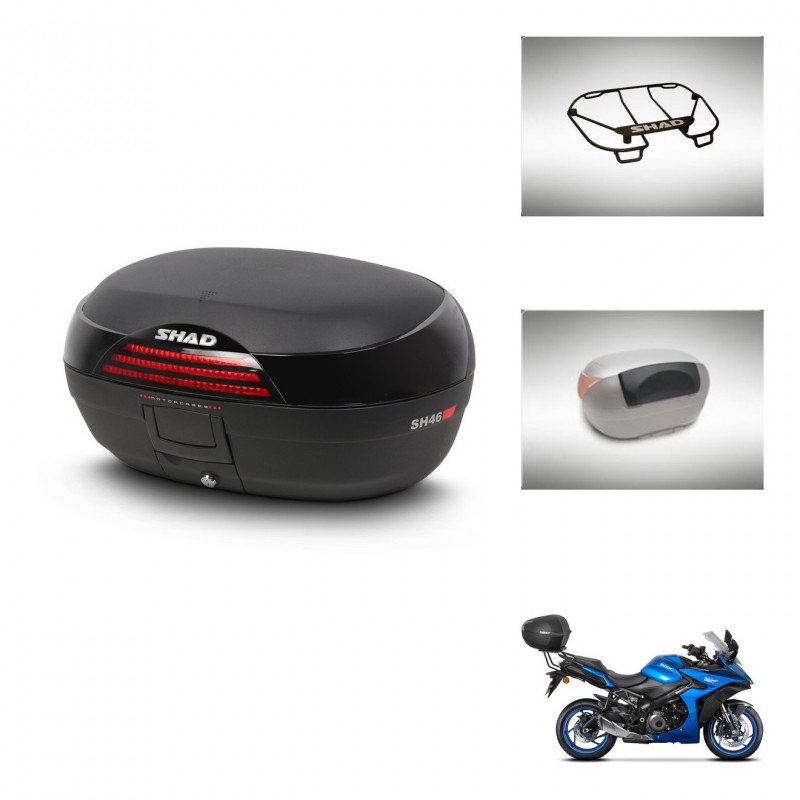 SHAD Baul SH46 + soporte montaje accesorios 45 L KIT-444627