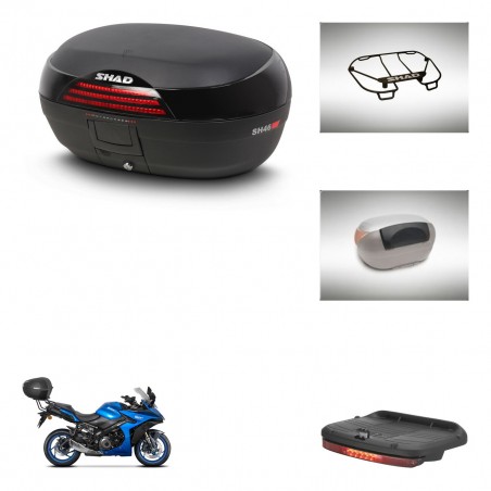 SHAD Baul SH46 + soporte montaje accesorios 45 L KIT-444628
