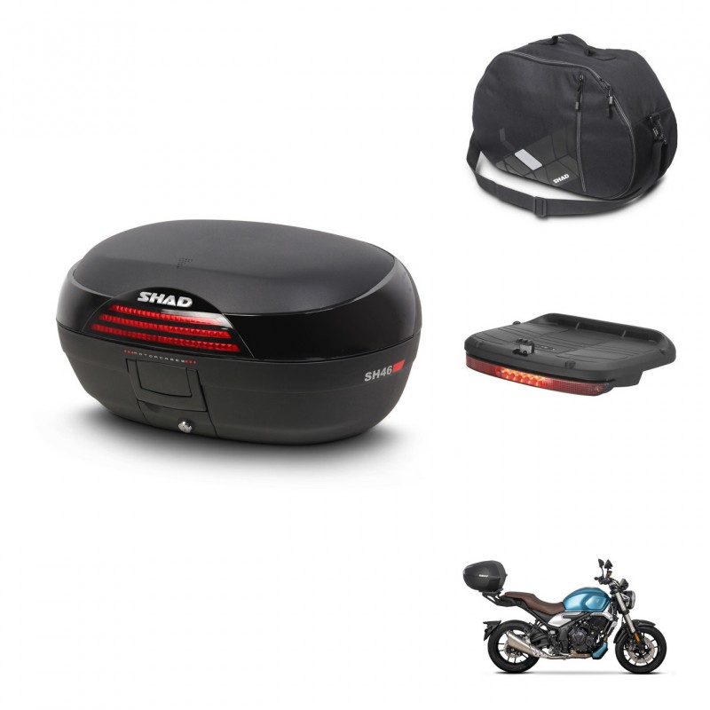SHAD Baul SH46 + soporte montaje accesorios 45 L KIT-444634
